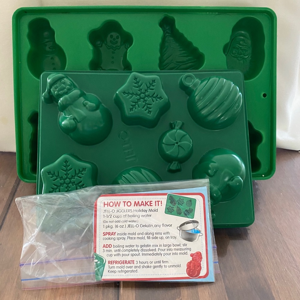 Christmas Jello molds